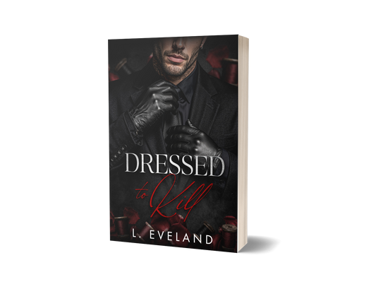 Dressed to Kill by L. Eveland — paperback book mockup