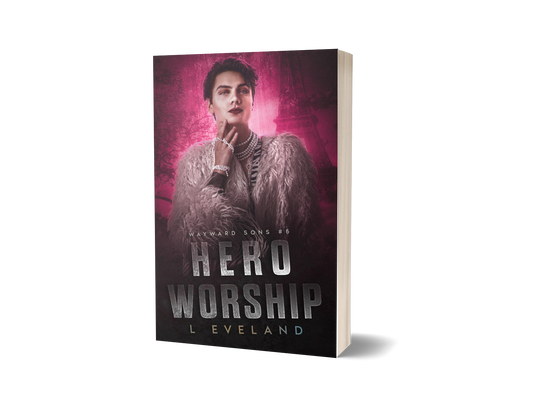 Hero Worship by L. Eveland — paperback book mockup