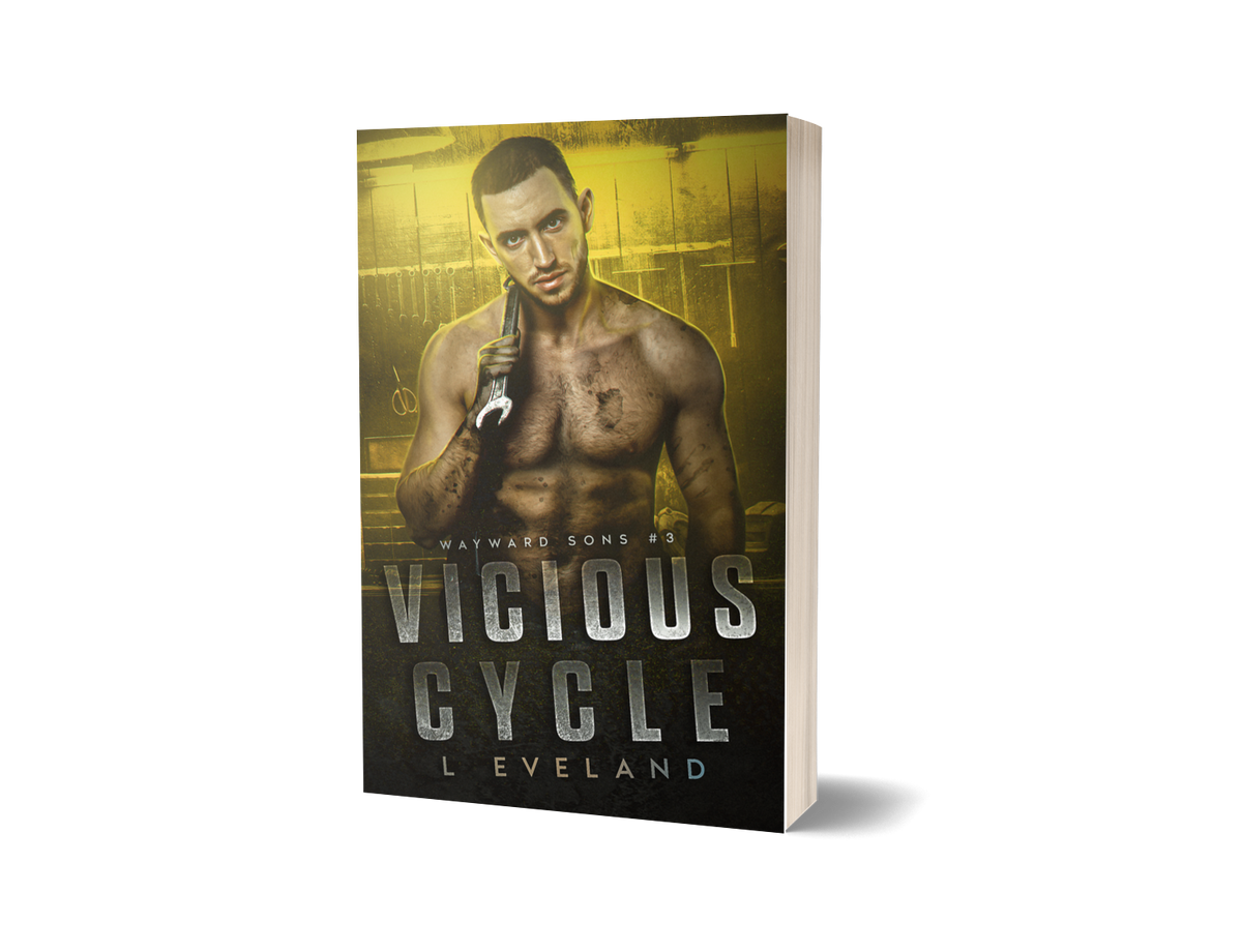 Vicious Cycle by L. Eveland — paperback book mockup